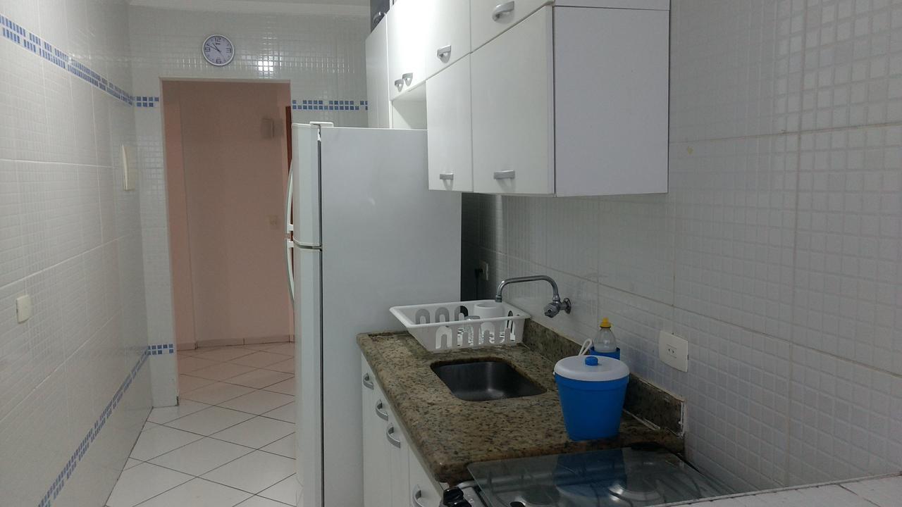 Belo Apartamento Com Vistas Para O Mar - Pe Na Areia - Churrasqueira Na Varanda Прая Гранде Екстериор снимка